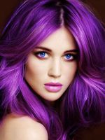 Фиолетова краска для волос