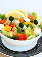 Греческий салат - калорийность