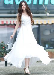 белые платья на лето 2013