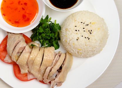 Хайнаньский рис с курицей