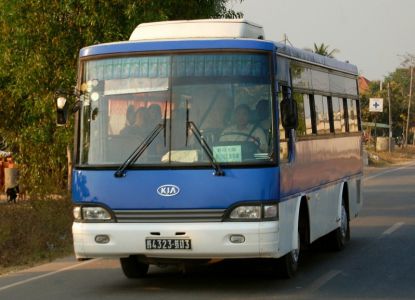 Комфортабельные автобусы Камбоджи
