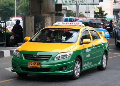 Обычное такси в Камбодже