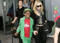 Мадонна с сыном Дэвидом