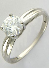 помолвочные кольца из белого золота7