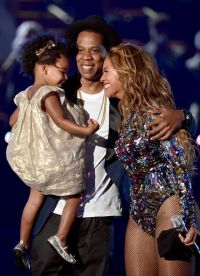Бейонсе, Джей Зи и их дочка на MTV Music Awards 2014