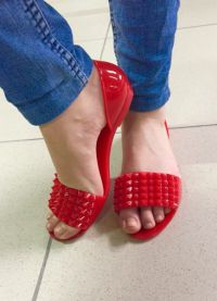 летняя женская обувь на широкую ногу8