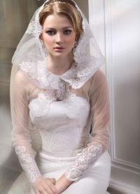 болеро на свадебное платье 9