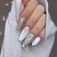 дизайн ногтей на новый год 2017 29