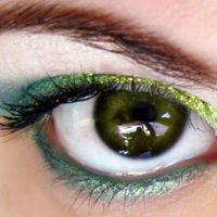 красивый легкий макияж для зеленых глаз 3