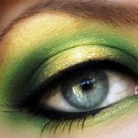красивый легкий макияж для зеленых глаз 7