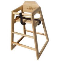 Детский стульчик для кормления деревянный 9