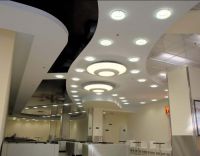 4. Точечные светильники для натяжных потолков