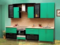 5. Дизайн кухни в зеленых тонах