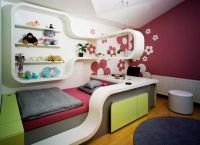 Детская комната для девочки 12 лет – дизайн2