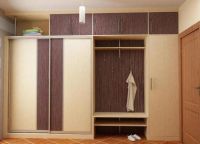Дизайн шкафа в коридоре комбинированный -1