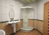 Дизайн ванной комнаты с душевой кабиной8