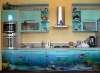 Кухня в морском стиле5