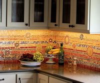 мозаичное панно для кухни 2