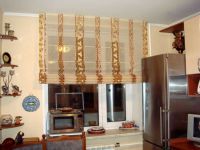 Римские шторы на кухню2