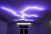Светодиодная лента для подсветки потолка3