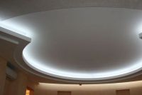 Светодиодная лента для подсветки потолка4