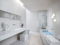 Белая ванная комната дизайн6