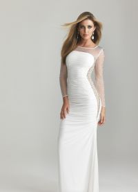 белое вечернее платье20