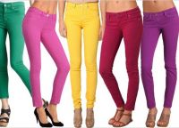 Цветные джинсы 4