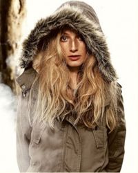 Женская зимняя куртка с мехом 2