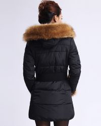 Женская зимняя куртка с мехом 9