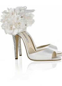 Белые туфли на свадьбу 3