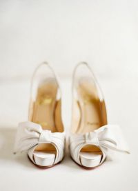 Белые туфли на свадьбу 9