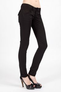 Женские черные джинсы 9