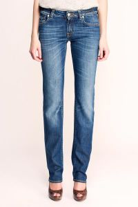 Классические прямые женские джинсы 1