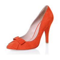 Оранжевые туфли 