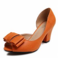 Оранжевые туфли 2