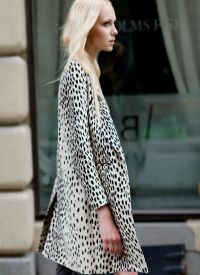 Леопардовое пальто 9