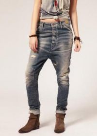 Женские джинсы-галифе 8