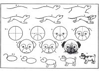 детские рисунки животных 5