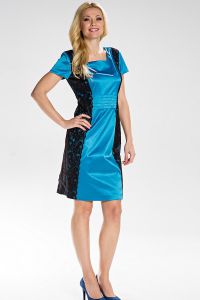 Голубое платье 7