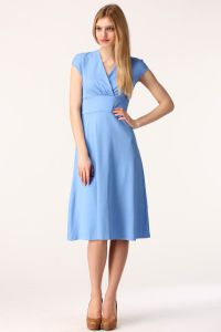 Голубое платье 8