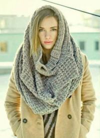 Как носить шарф-хомут 10