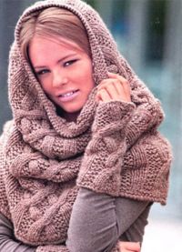 Как носить шарф-хомут 9