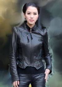 Короткие женские кожаные куртки 2013 2