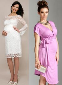 модные платья для беременных 2014 8