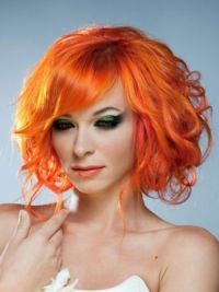 оранжевые волосы 2