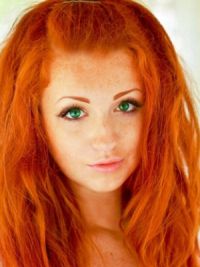 оранжевые волосы 3