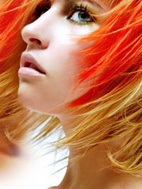 оранжевые волосы 8