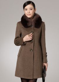 Женское драповое пальто 2013 9
