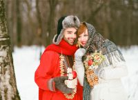 зимняя фотосессия в русском стиле 6